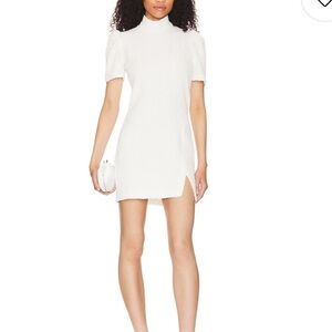 Amanda Uprichard X REVOLVE Butler Mini Dress in White